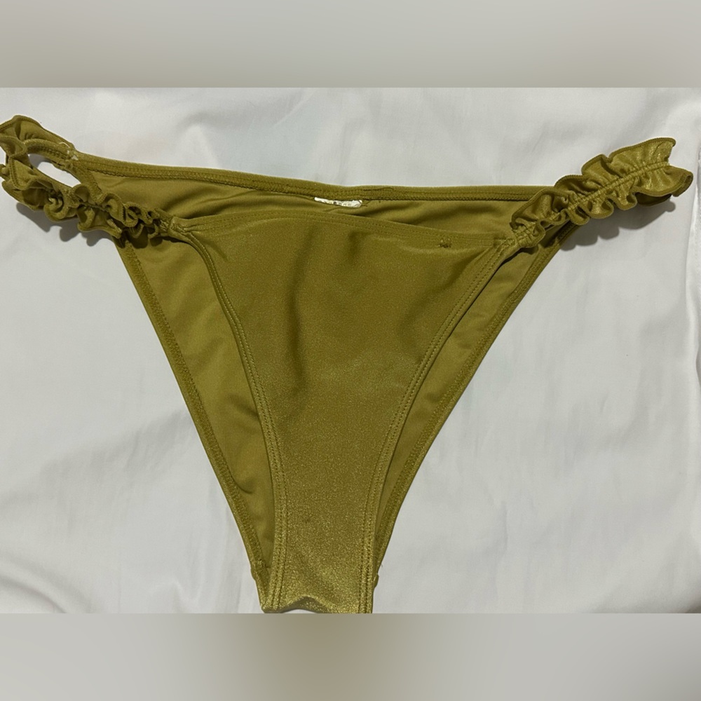 Green bikini bottom
